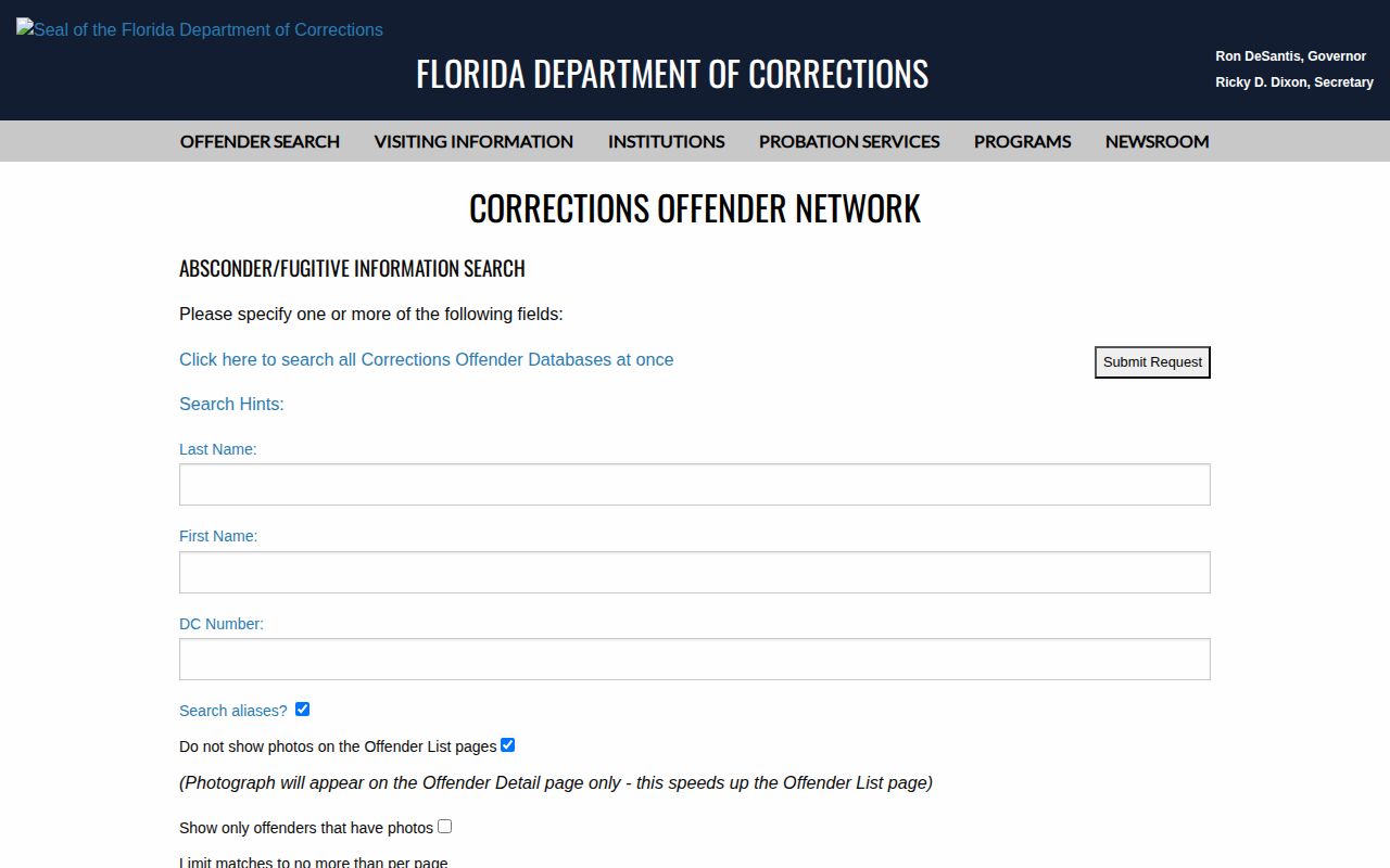 Polk County parole and probation absconder search